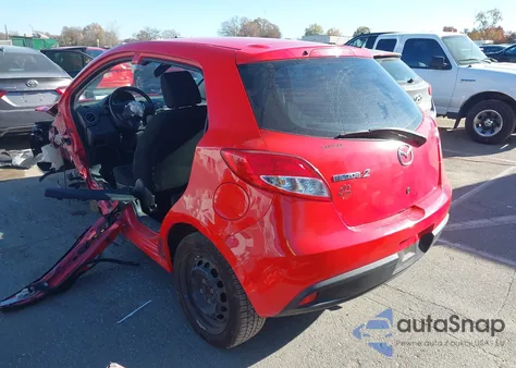 2013 Mazda Mazda2 Sport from USA, damaged, VIN JM1DE1KY1D0153830